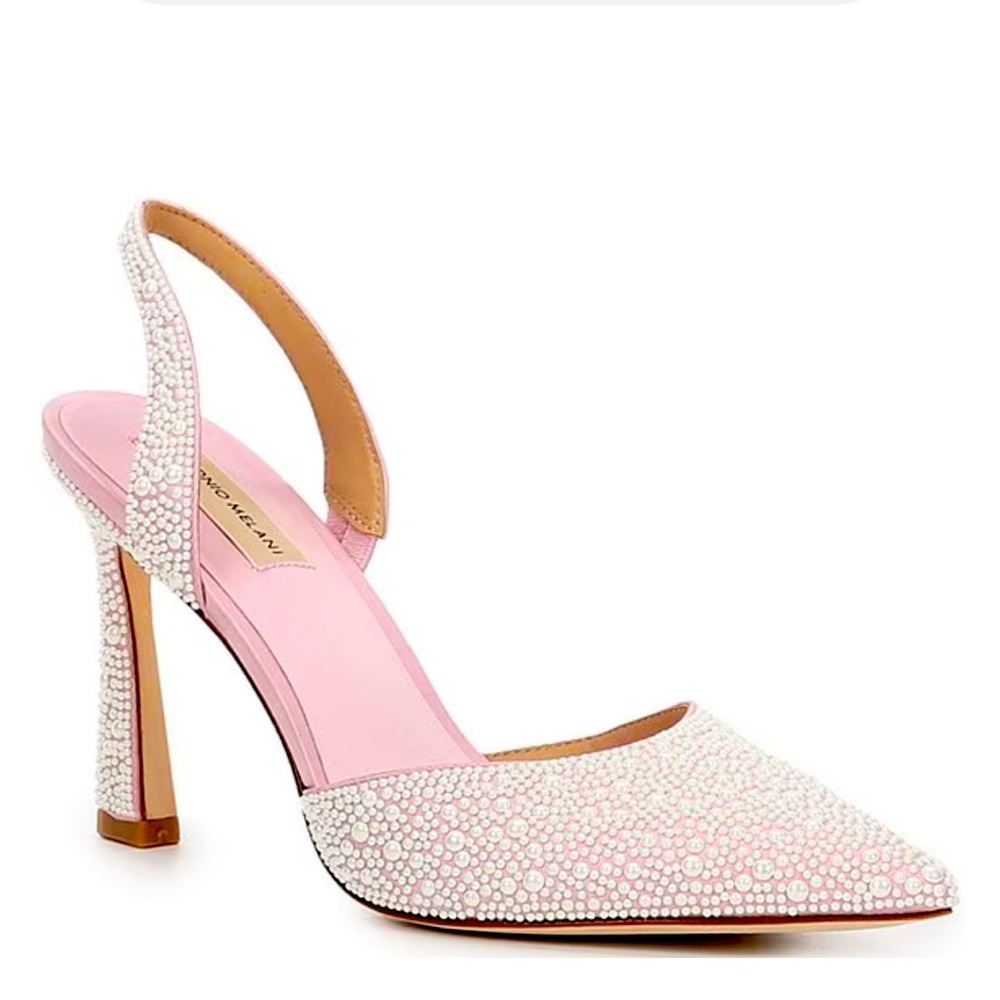 Antonio Melani
x Breast Cancer Awareness Capsule Mary-Cathryn Satin Slingback